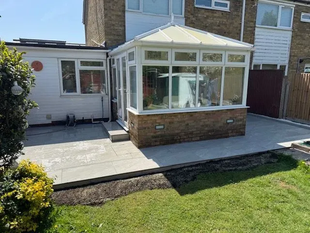 Beautifully finished patio in Billericay home