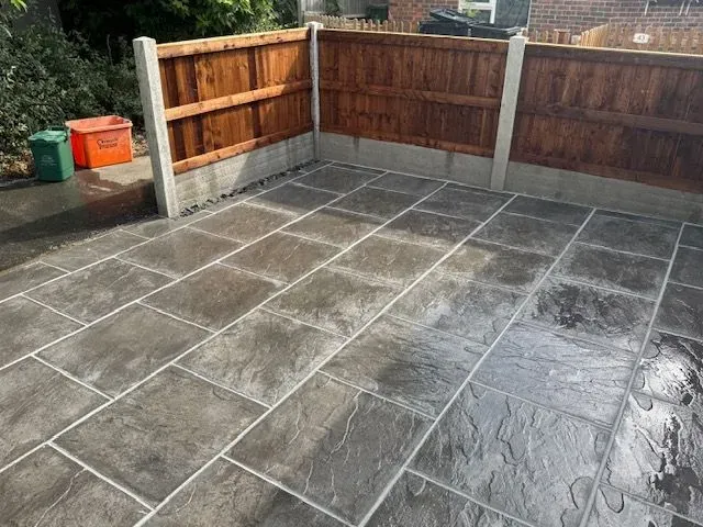 Patios enhanced with greenery in Billericay