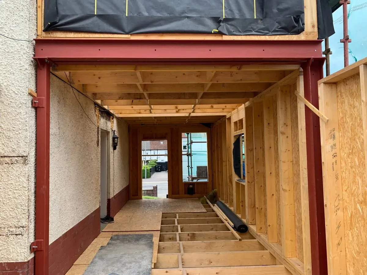 Residential construction image background image