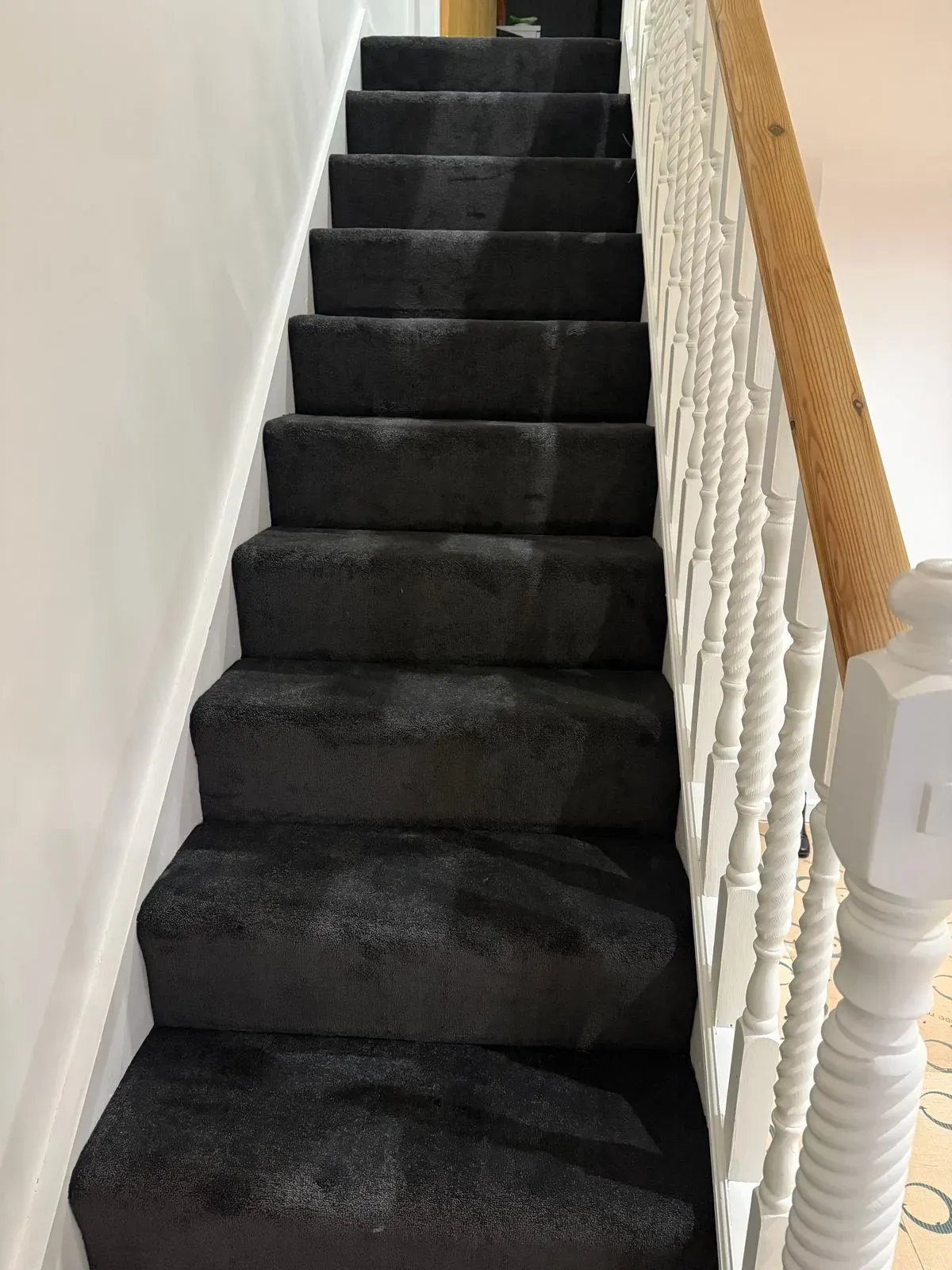 Stair carpet fittings image background image