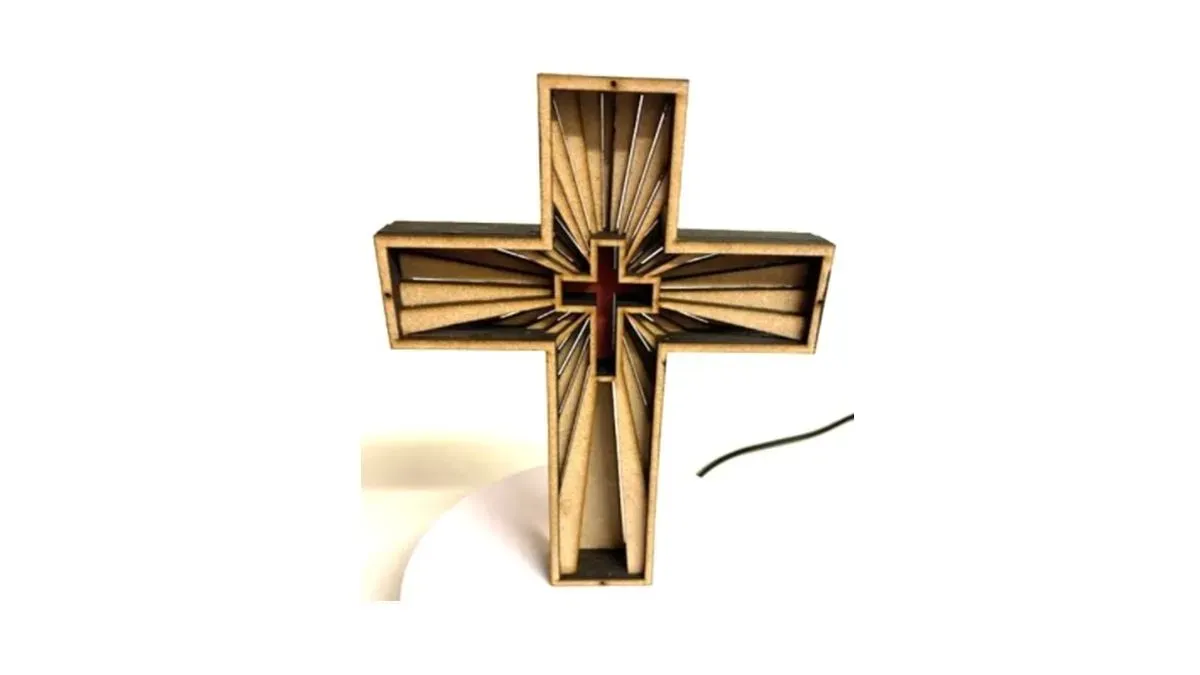 6 layered cross thumbnail image