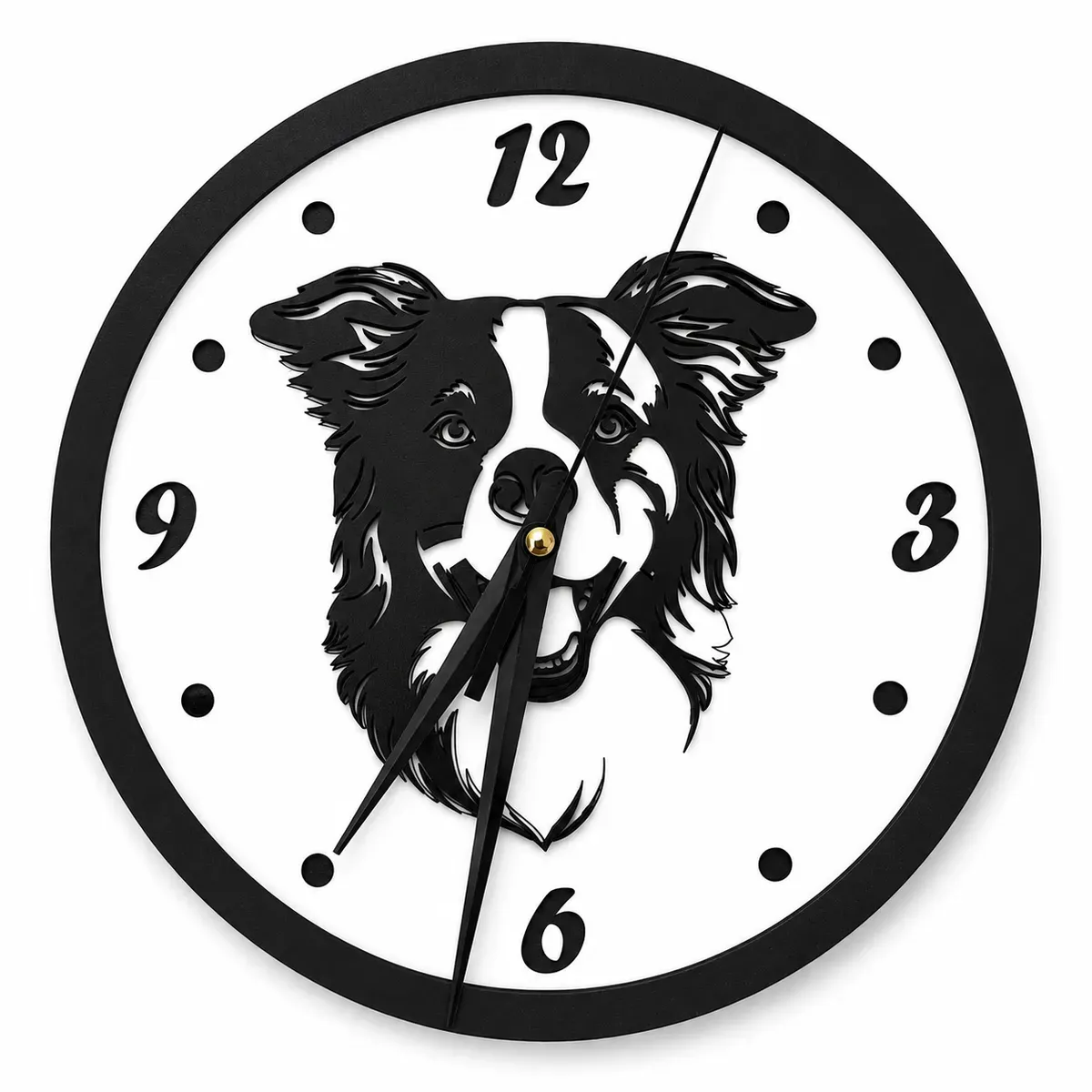 8211046192045-0tppzkbfek0f4h1iuwg0tip-Collie-Cross-Wooden-Wall-Clock-Handmade--1- thumbnail image