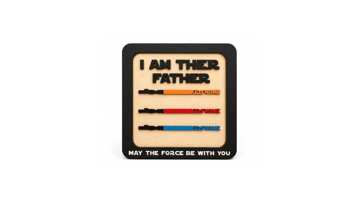 8211048267659-7ft9t51c9qcvhmo5tmmj7p-Personalised-Starwars-Inspired-Fathers-Day-Handmade-Wooden-Plaque--3- thumbnail image