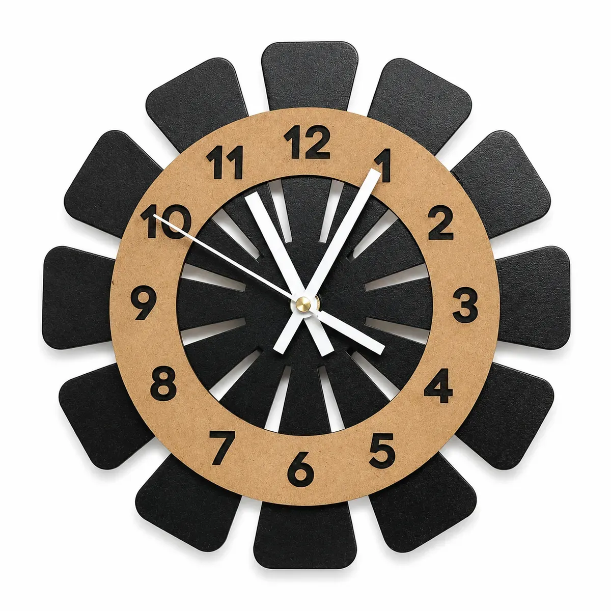 8211059334734-nx2umzl05z3kb11plu6yl-Decorative-Wooden-Wall-Clock-Handmade--1- thumbnail image