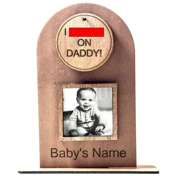 8211230486613-r5ebdl3n39k71yvf6fk9g-Personalised-Baby-Funny-Milestone-wooden-Handmade-photo-stand--1- thumbnail image