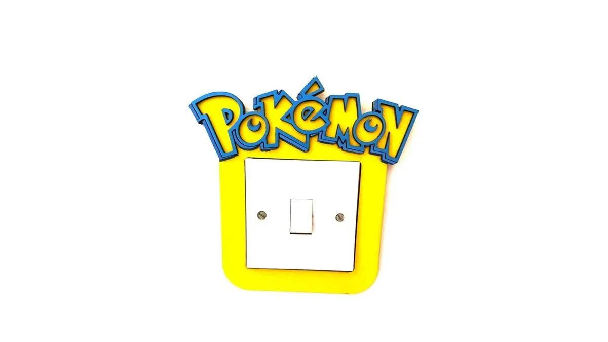 8211904485028-4yvufg345ccmxa7z9xxwk-Pokemon-logo-Inspired-Light-Switch-Cover-Handmade-Wooden-Kids-Bedroom-Wall-Decor--3- thumbnail image