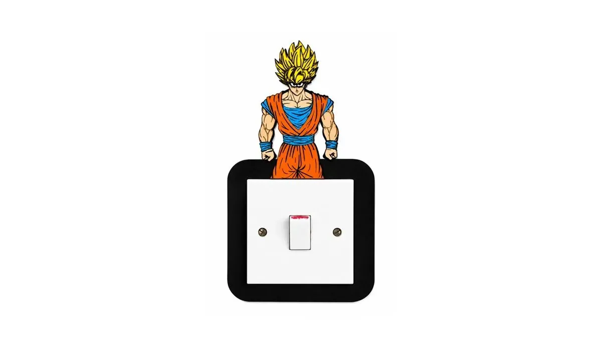 8214078958158-he6nxagwdzgwzc461l89yf-Super-Saiyan-Light-Switch-Cover-Handmade-Wooden-Kids-Bedroom-Wall-Decor--3- thumbnail image