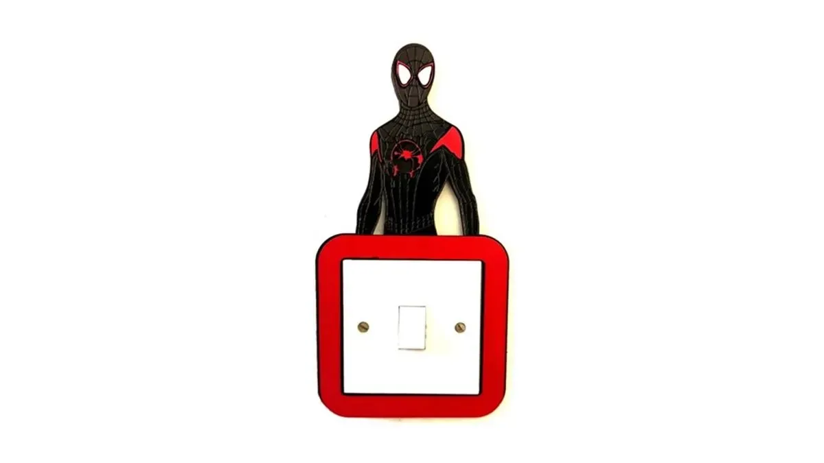8215462046885-74ewbunpg6d1wr4otwcge0h-Light-Switch-Frame-Spider-Man-Miles-Morales-Handmade-Wooden--3- thumbnail image