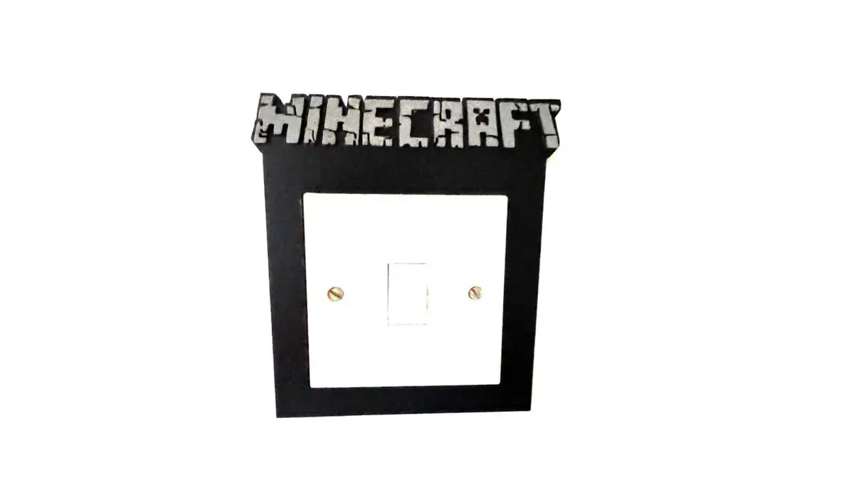 8216596227423-dj2gjgjutz7cmoa2k3cbw-Light-Switch-Frame-Minecraft-Handmade-Wooden--3- thumbnail image