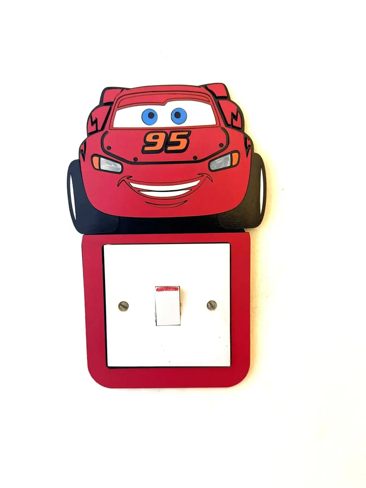 8216649728434-4w8rcikrgz9v4mpx0m9jd-Light-Switch-Frame-Lightning-McQueen-Handmade-Wooden--3- thumbnail image