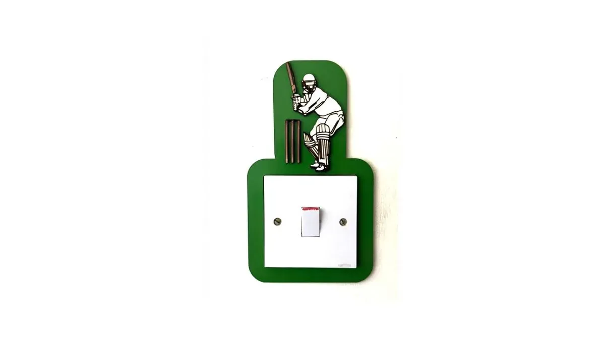 8216832272553-x85vs8xj3l8ekxd5onct2o-Light-Switch-Frame-Cricket-Handmade-Wooden--2- thumbnail image
