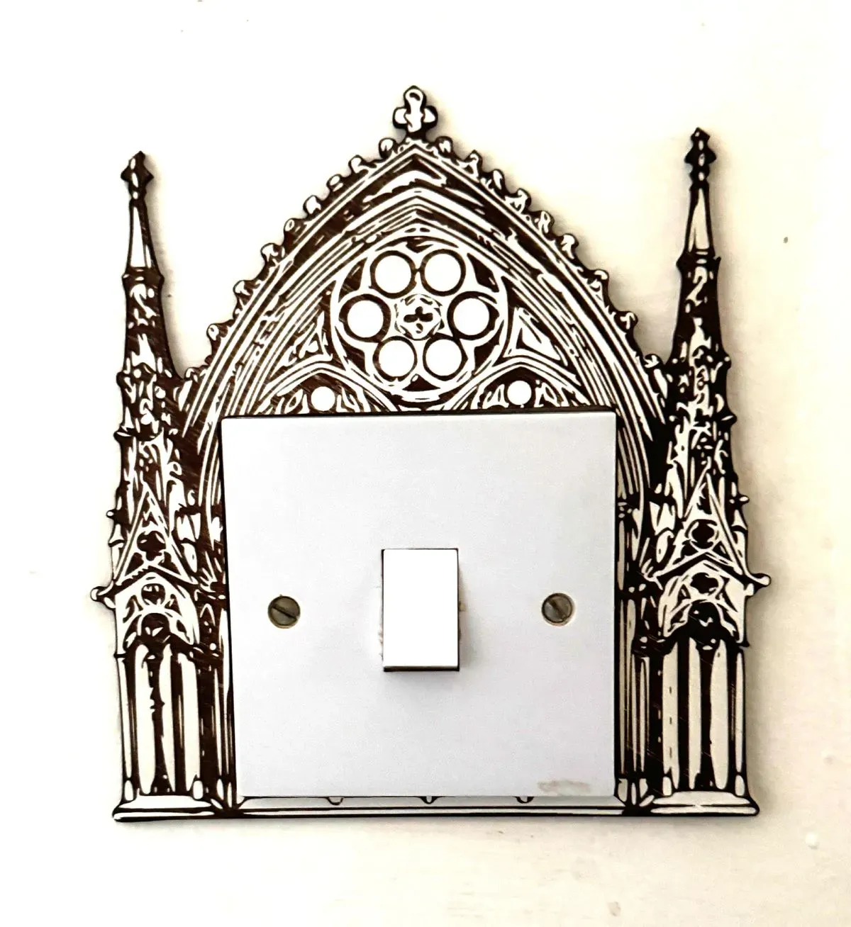 8216837676110-sjzwhc847l3rh3m84e8y1-Light-Switch-Frame-Githic-Arch-Handmade-Wooden thumbnail image