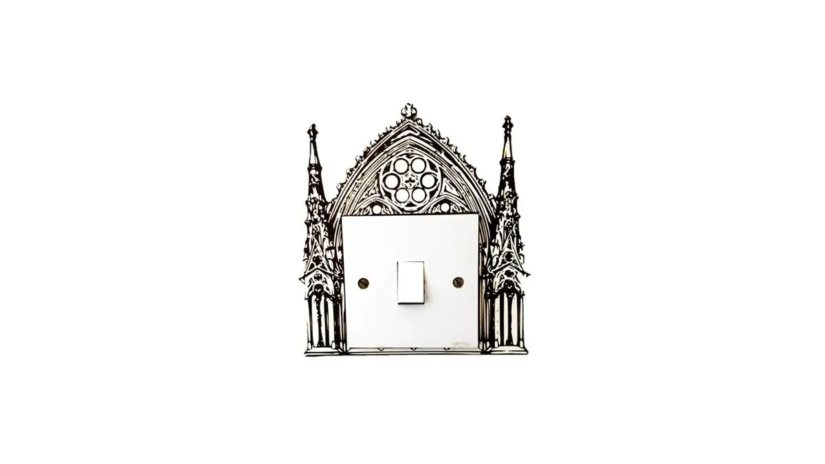 8226833870908-14b7weolwm7klq93g9n7ip-Light-Switch-Frame---Gothic-Church---small thumbnail image