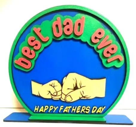 Best Dad Ever Fist Pump thumbnail image