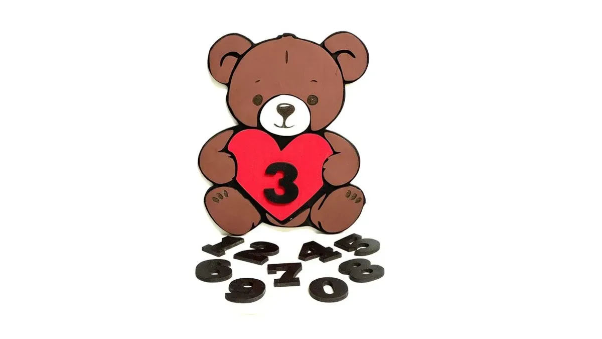 Birthday age teddy thumbnail image