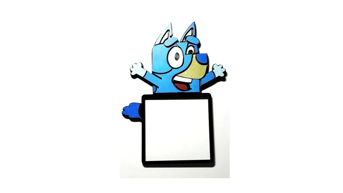 Bluey Light Switch Frame thumbnail image
