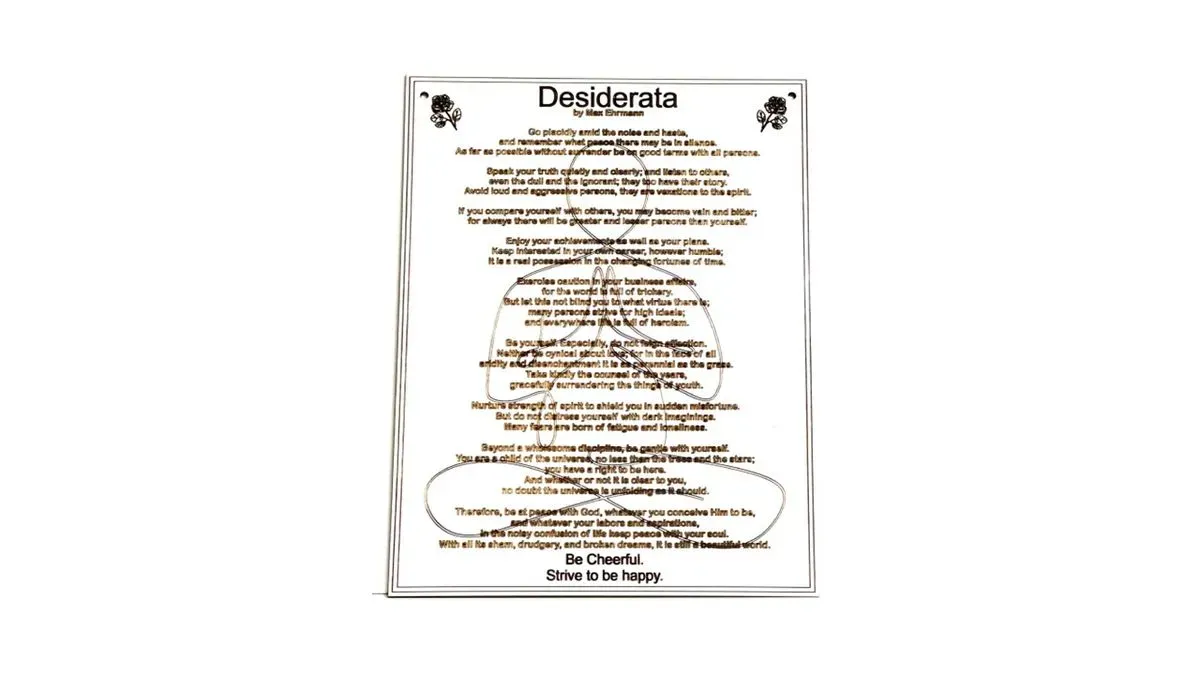 Desiderata thumbnail image