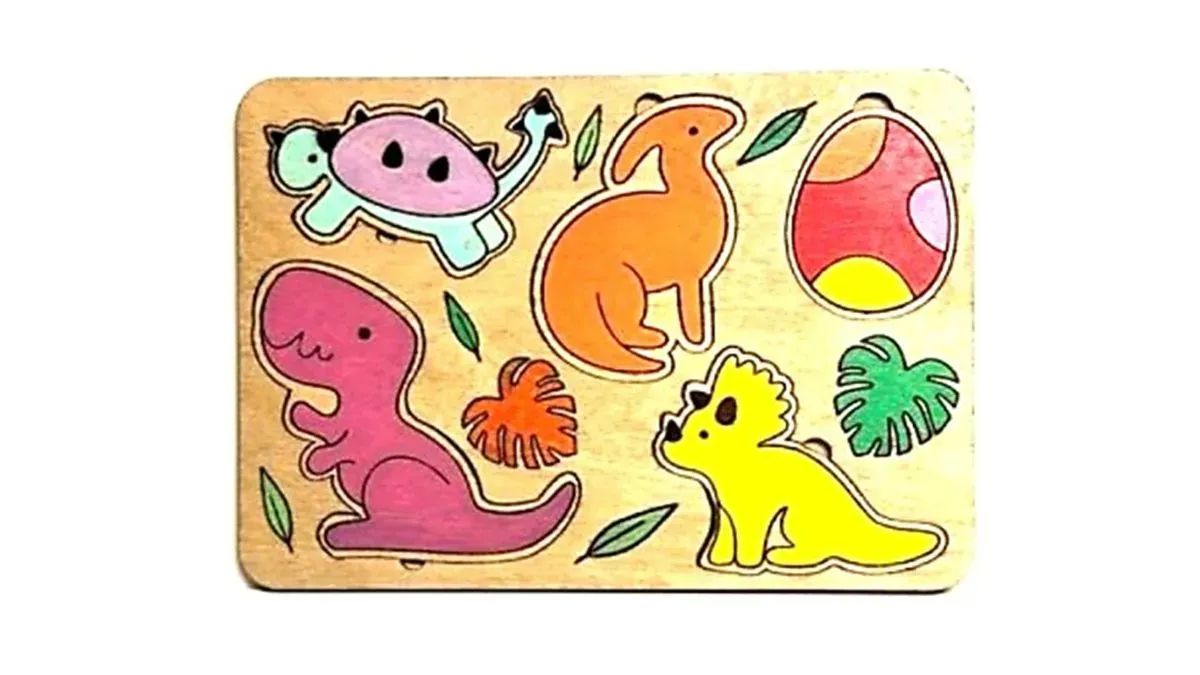 Dino puzzle thumbnail image