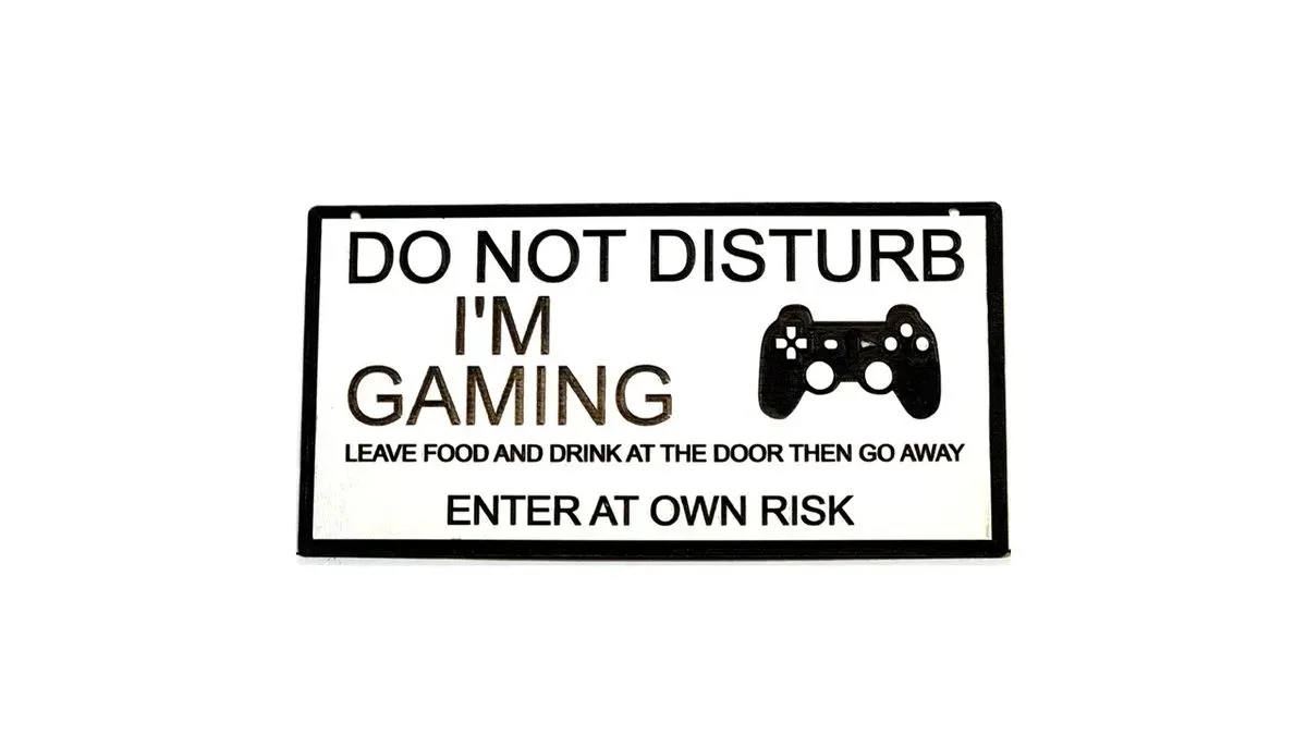 Do not disturb thumbnail image