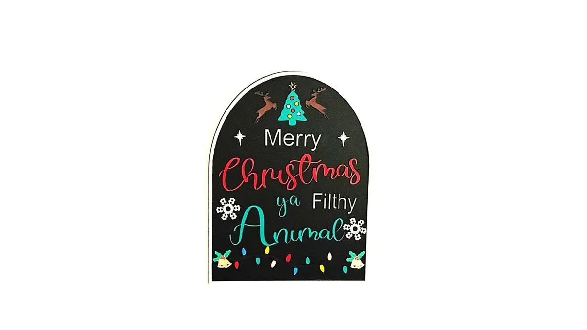 Filthy Animal Sign - small pic thumbnail image