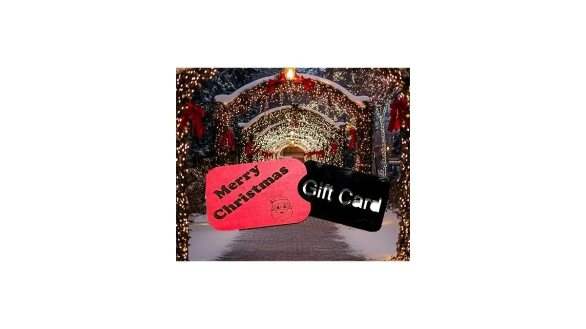 Gift Card Holder Xmas 2 - small Pic thumbnail image
