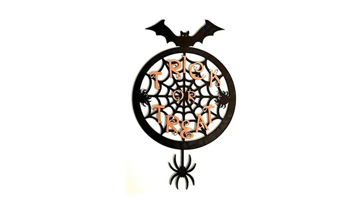 Halloween Trick or Treat Sign thumbnail image