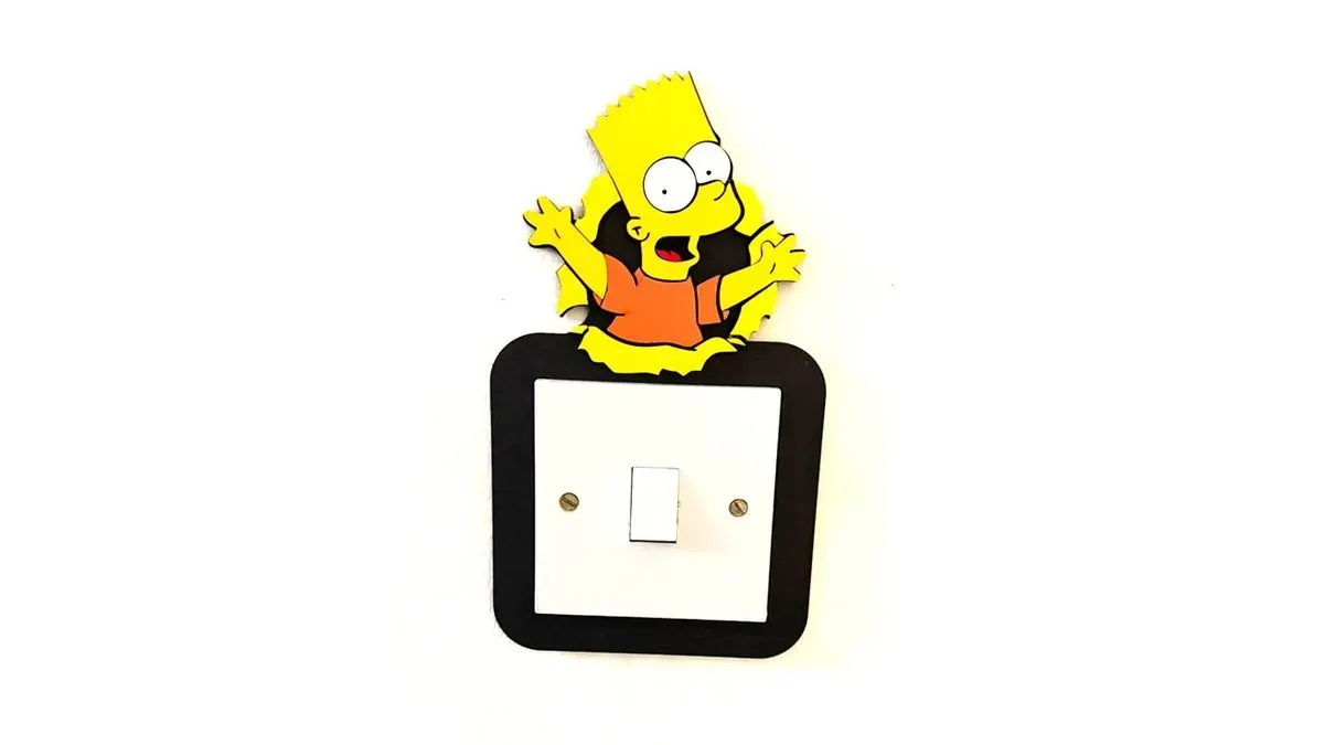 Light Switch Frame - Bart - Small Pic thumbnail image