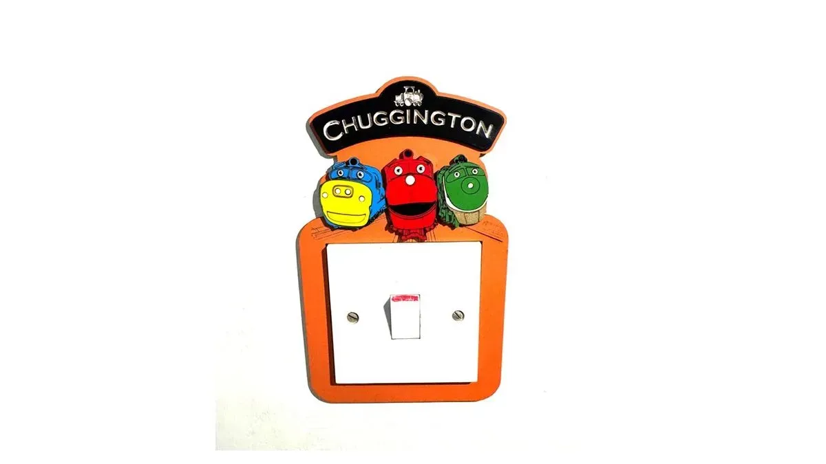 Light Switch Frame - Chuggington 1. Small thumbnail image