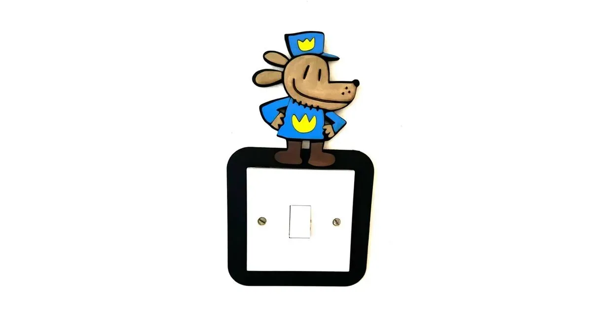 Light Switch Frame - Dogman (Small Pic) thumbnail image