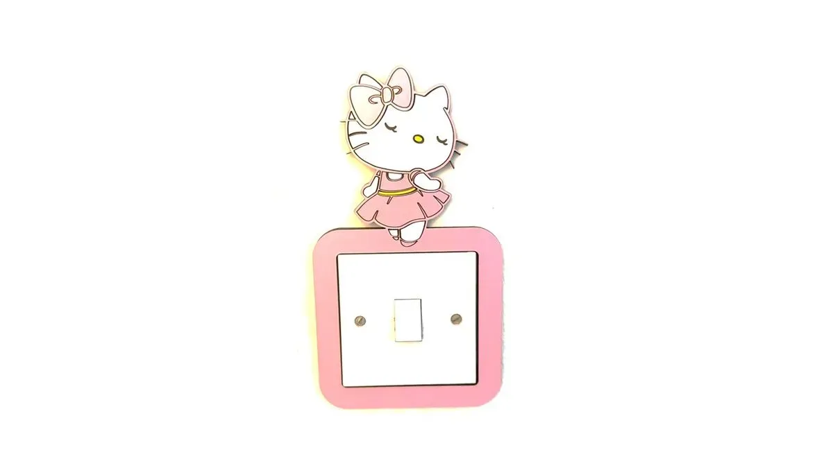 Light Switch Frame - Hello Kitty - Small Pic thumbnail image