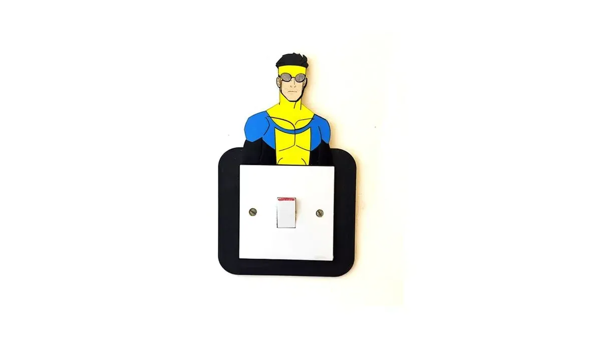 Light Switch Frame - Invincibles - Mark - small thumbnail image