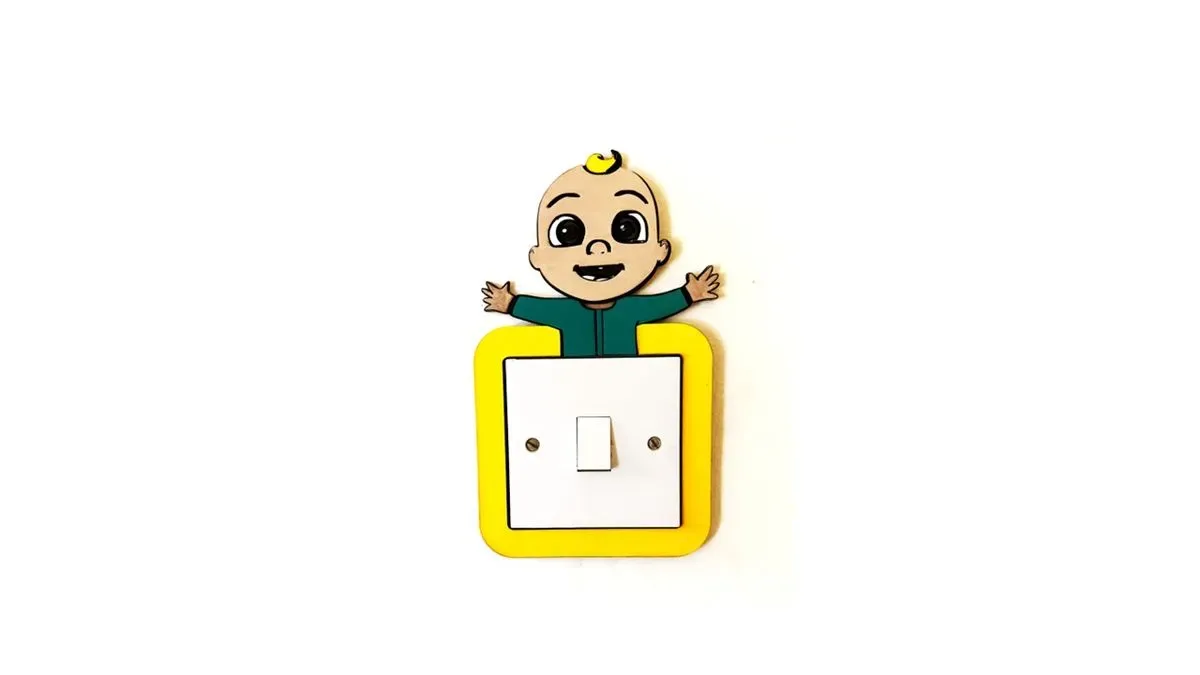 Light Switch Frame - JJ Cocomelon - Small Pic thumbnail image