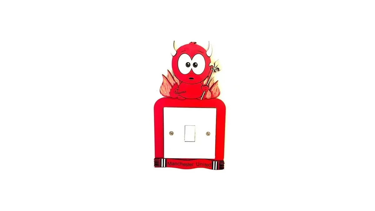 Light Switch Frame - Manchester United Red Devil - smaqll pic 1 thumbnail image