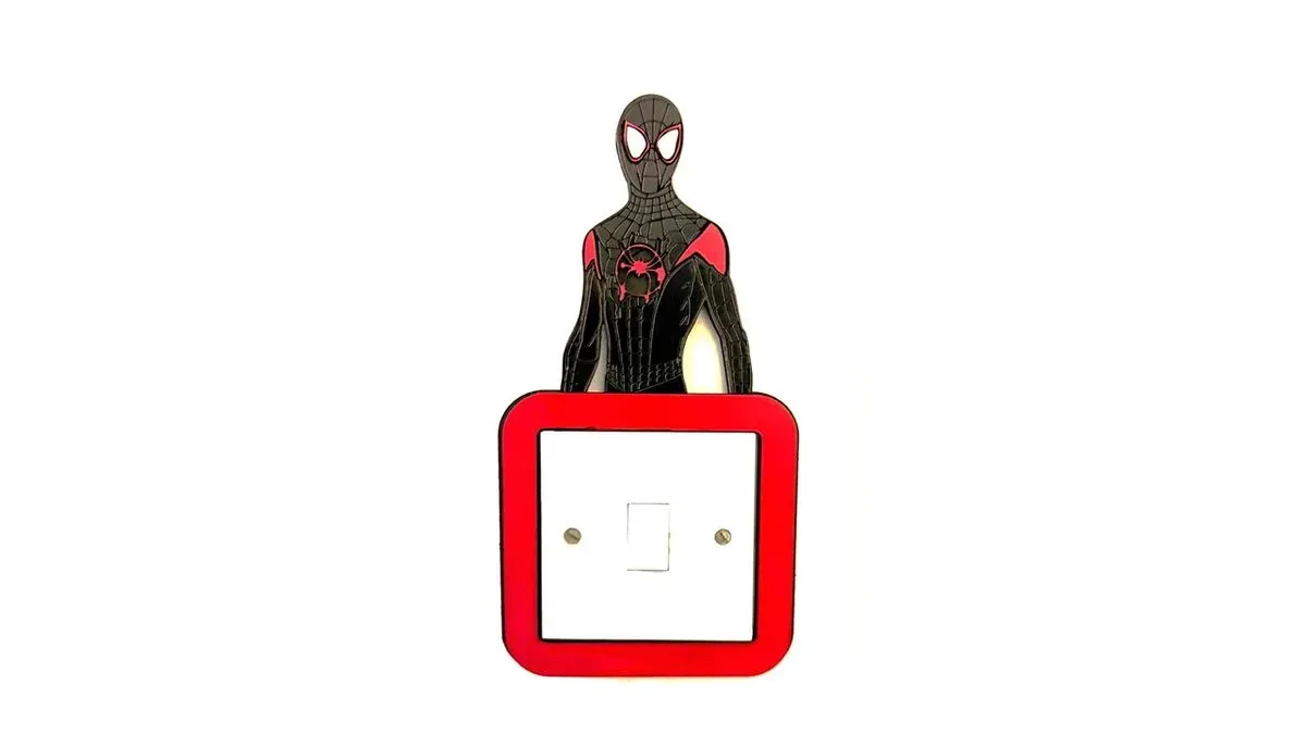 Light Switch Frame - Miles Morales (Spider-Man) - small pic thumbnail image