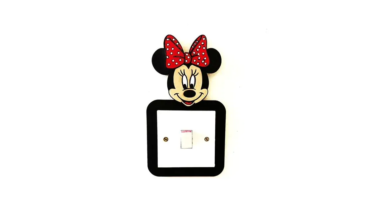 Light Switch Frame - Minnie Mouse (Small Pic) thumbnail image