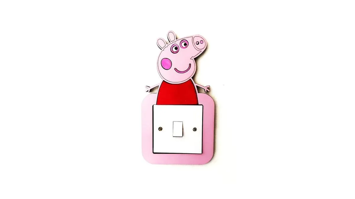 Light Switch Frame - Peppa Pig - small Pic thumbnail image