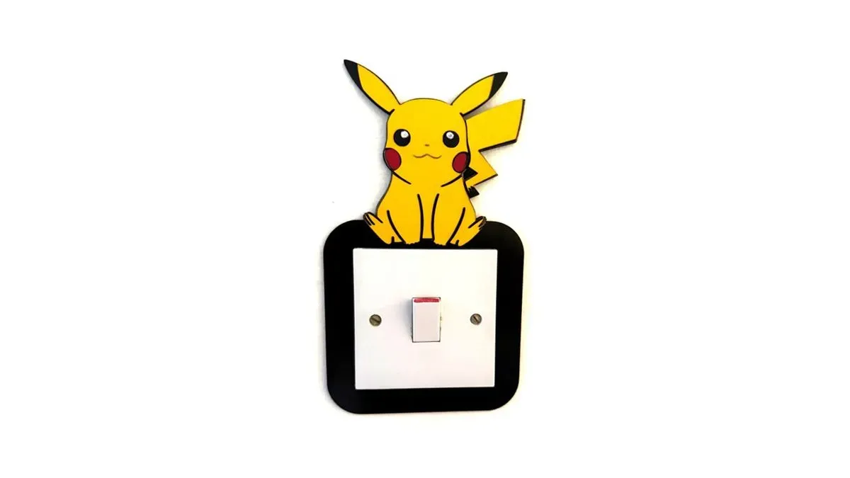 Light Switch Frame - Picachu Small Pic thumbnail image