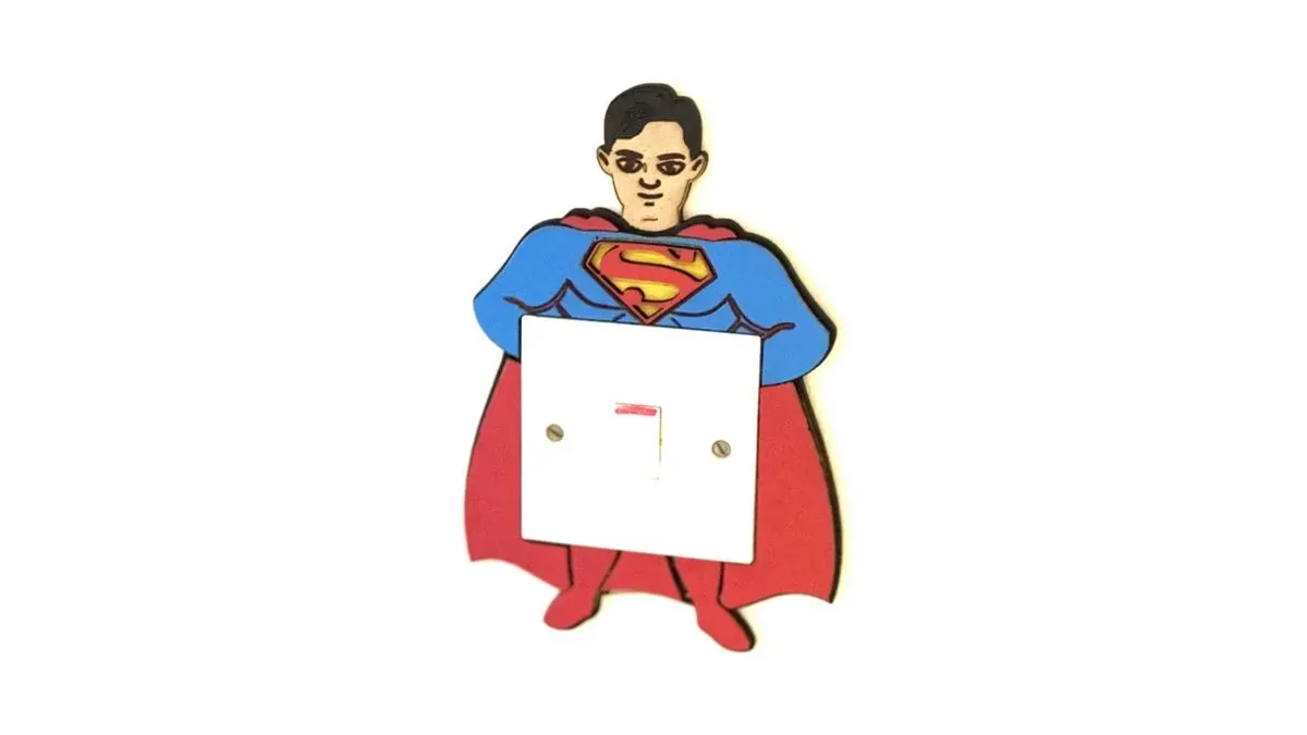 Light Switch Frame - Superman Small Pic thumbnail image