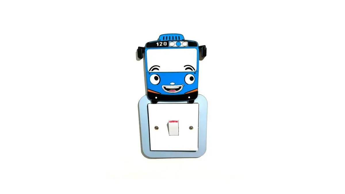 Light Switch Frame - Tayo (Bus) 1. Small thumbnail image