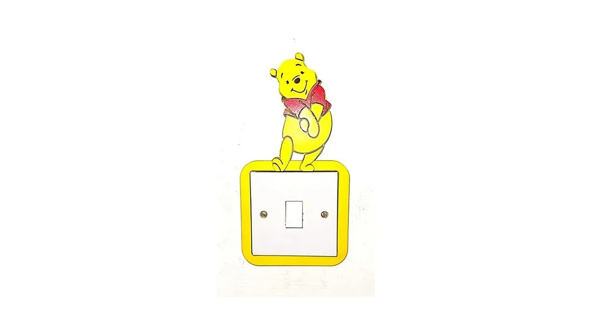 Light Switch Frame - Winnie the Pooh - small pic thumbnail image