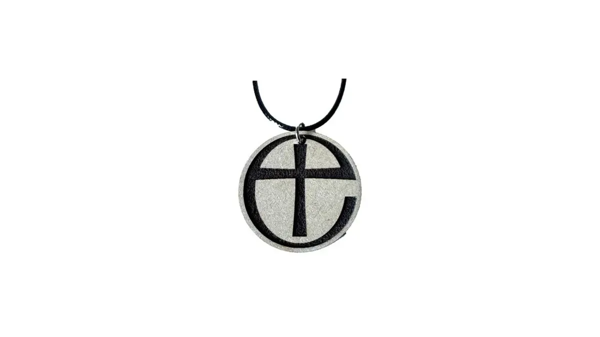Necklace - CofE Cross - Small Pic thumbnail image