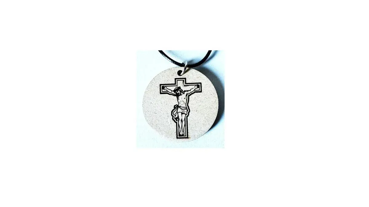 Necklace - Crusifix - Small Pic thumbnail image