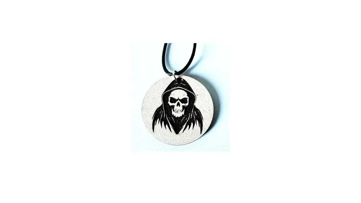 Necklace - Grim Reaper - Small Pic thumbnail image
