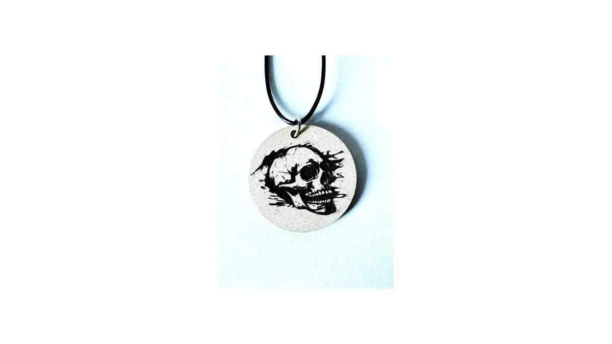 Necklace - Scull - Small Pic thumbnail image