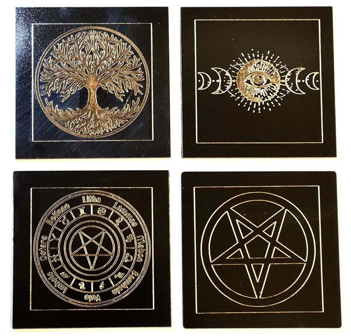 Pagan Coasters x4 thumbnail image