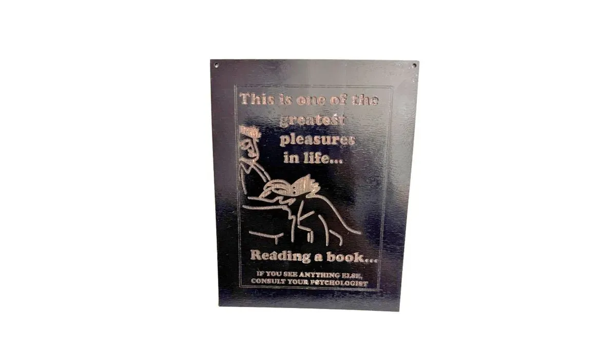 Reading a book - small pic thumbnail image