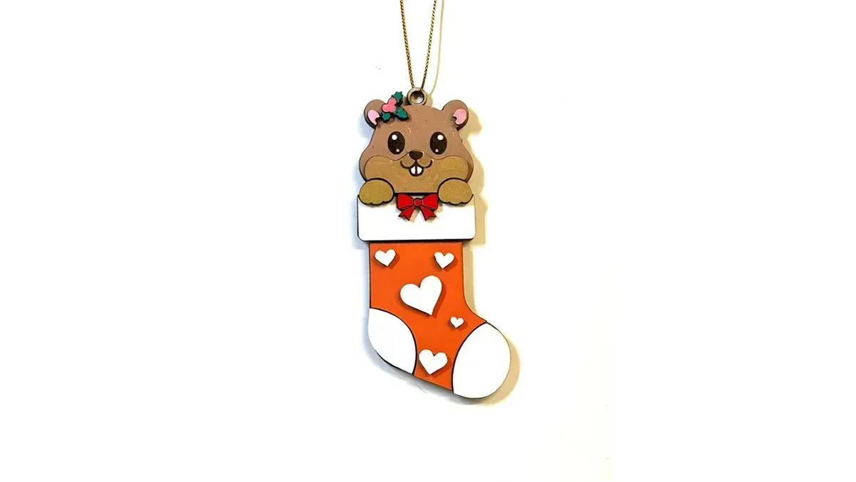 Stocking - Beaver - Small Pic thumbnail image