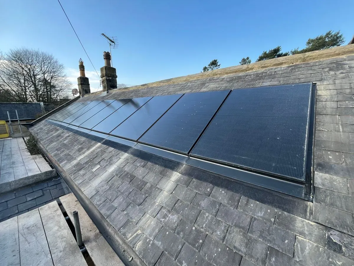 Roof inspection image background image