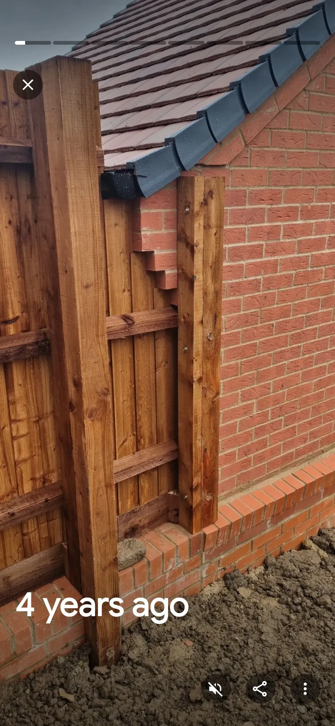 Panel fence maintenance image background image