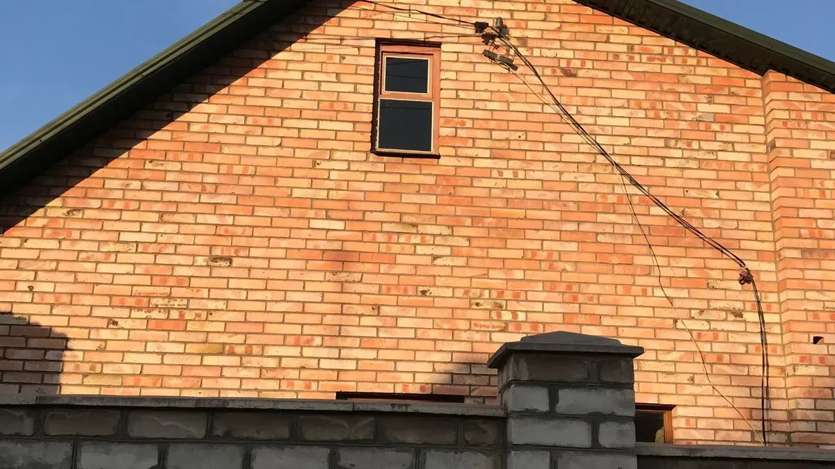 Before and after lime pointing in Washington